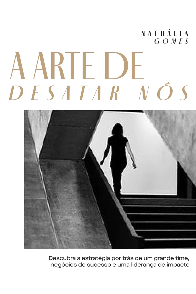 Capa do livro A Arte de Desatar Nós, de Nathália Gomes.